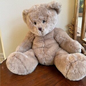 Plush Tan Teddy Bear